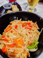 Drunken Noodles with Shrimp